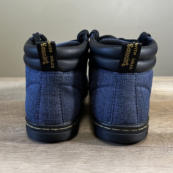 Dr. Martens Belmont Blue Ankle Boots Size 9 - Picture 4 of 5